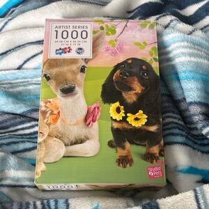 Artist Series 1000-Piece Animal Puzzle